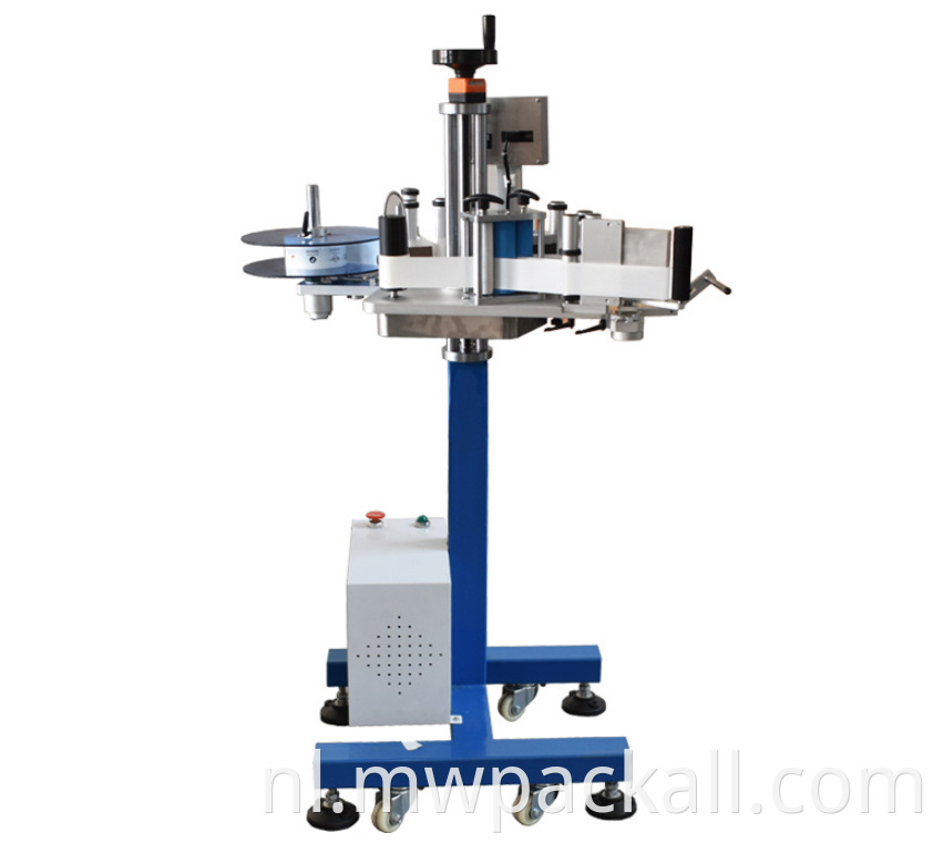 Hot Sale economische antieke champagne fles etikettering productielijn automatische labeler single labeling machine hoofden te koop